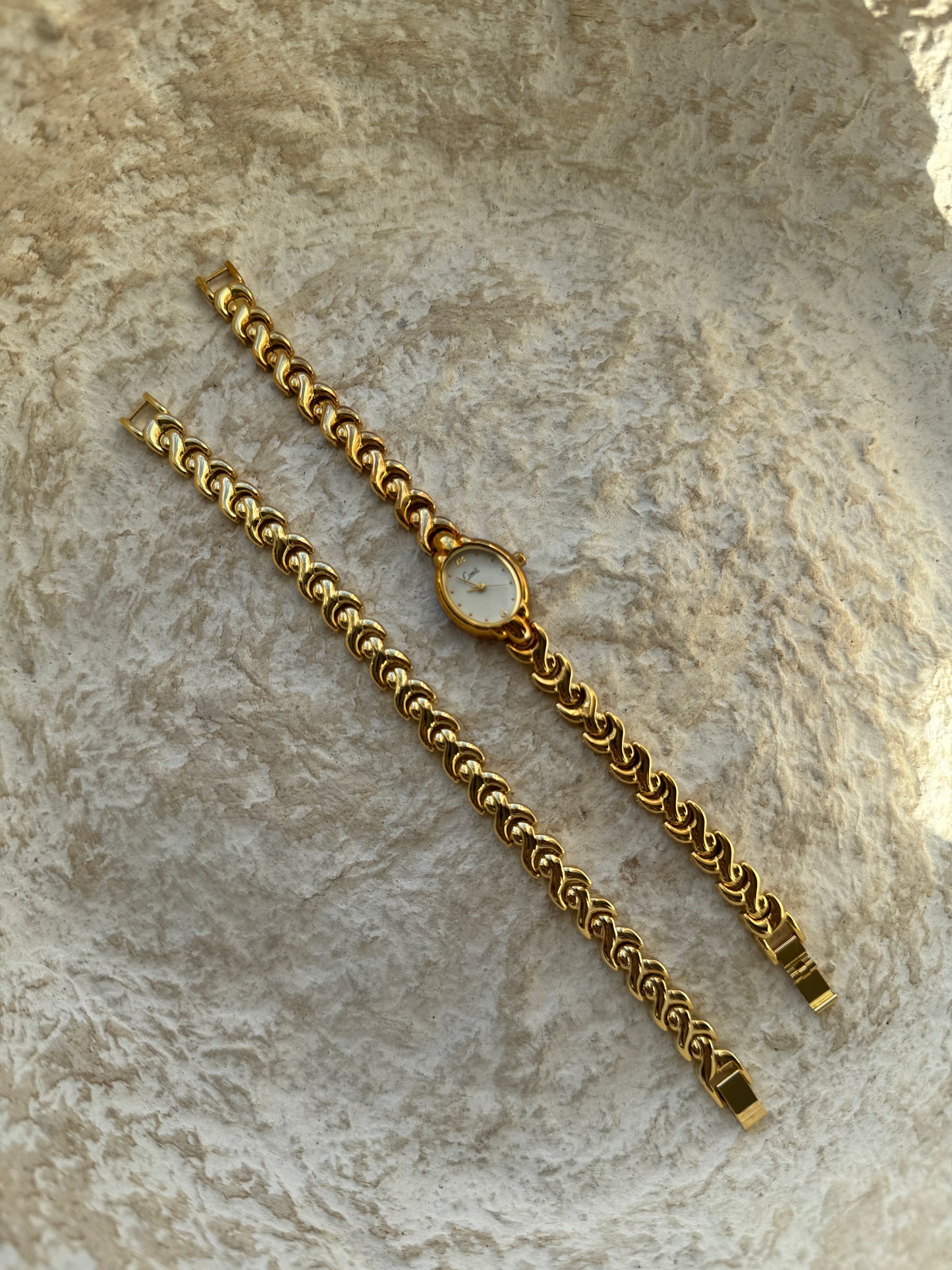 Limit vintage watch and bracelet set